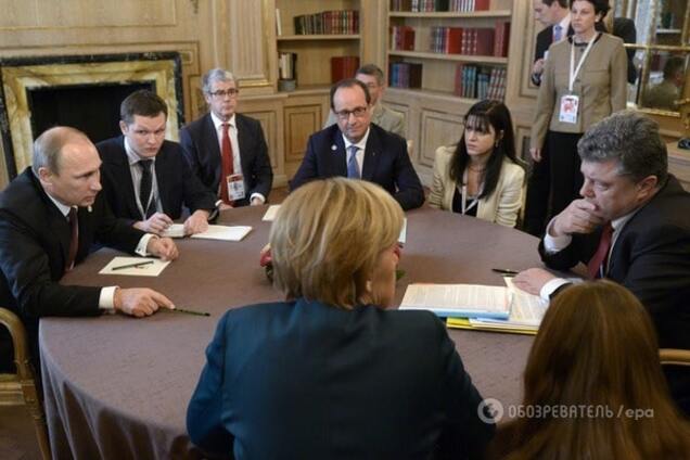 Переговоры \'нормандской четверки\'