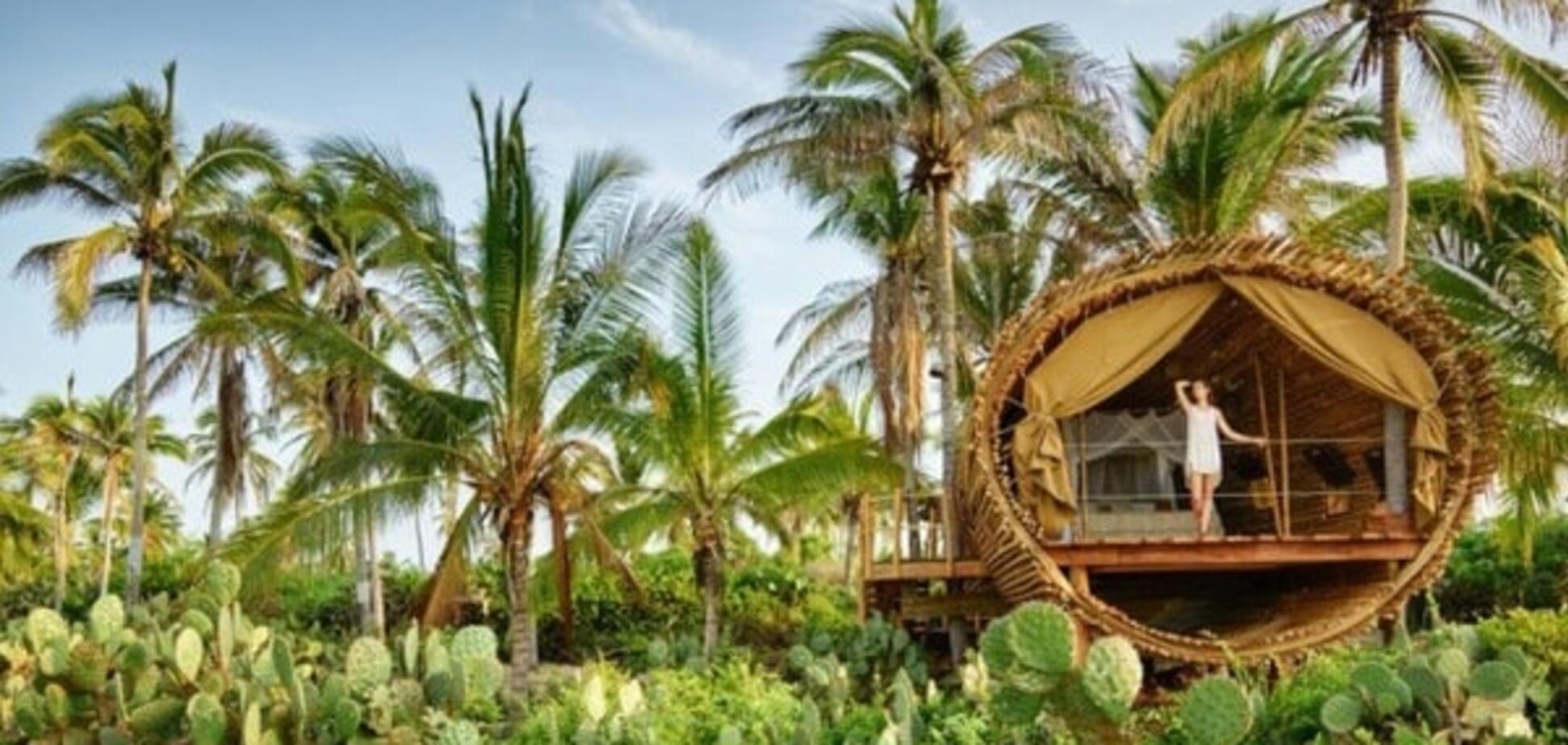 Дом на дереве в Мексике