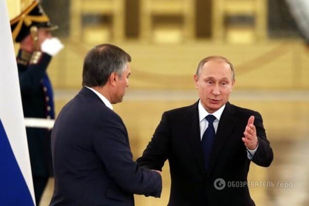 Российский президент Владимир Путин