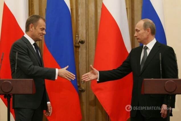 Туск и Путин