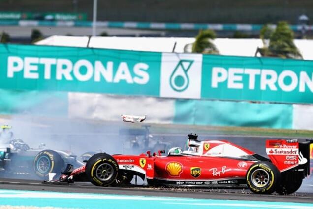 Аварія Феттеля й Росберга