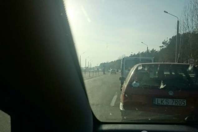 Очереди на границе с Польшей