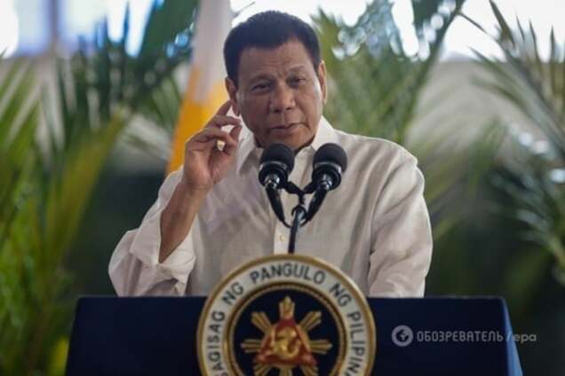 Президент Филиппин Родриго Дутерте