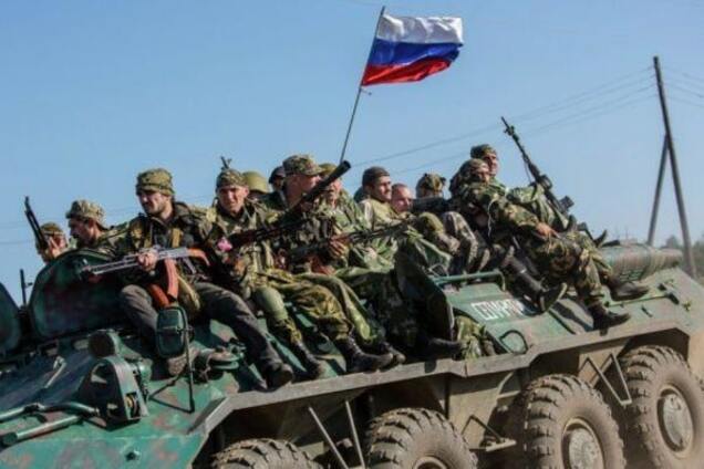 Российские военные на Донбассе