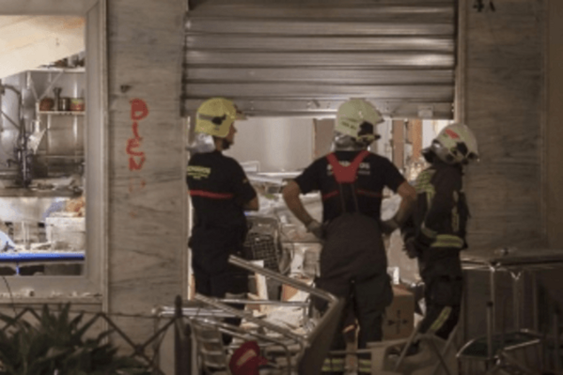 Взрыв в Испании