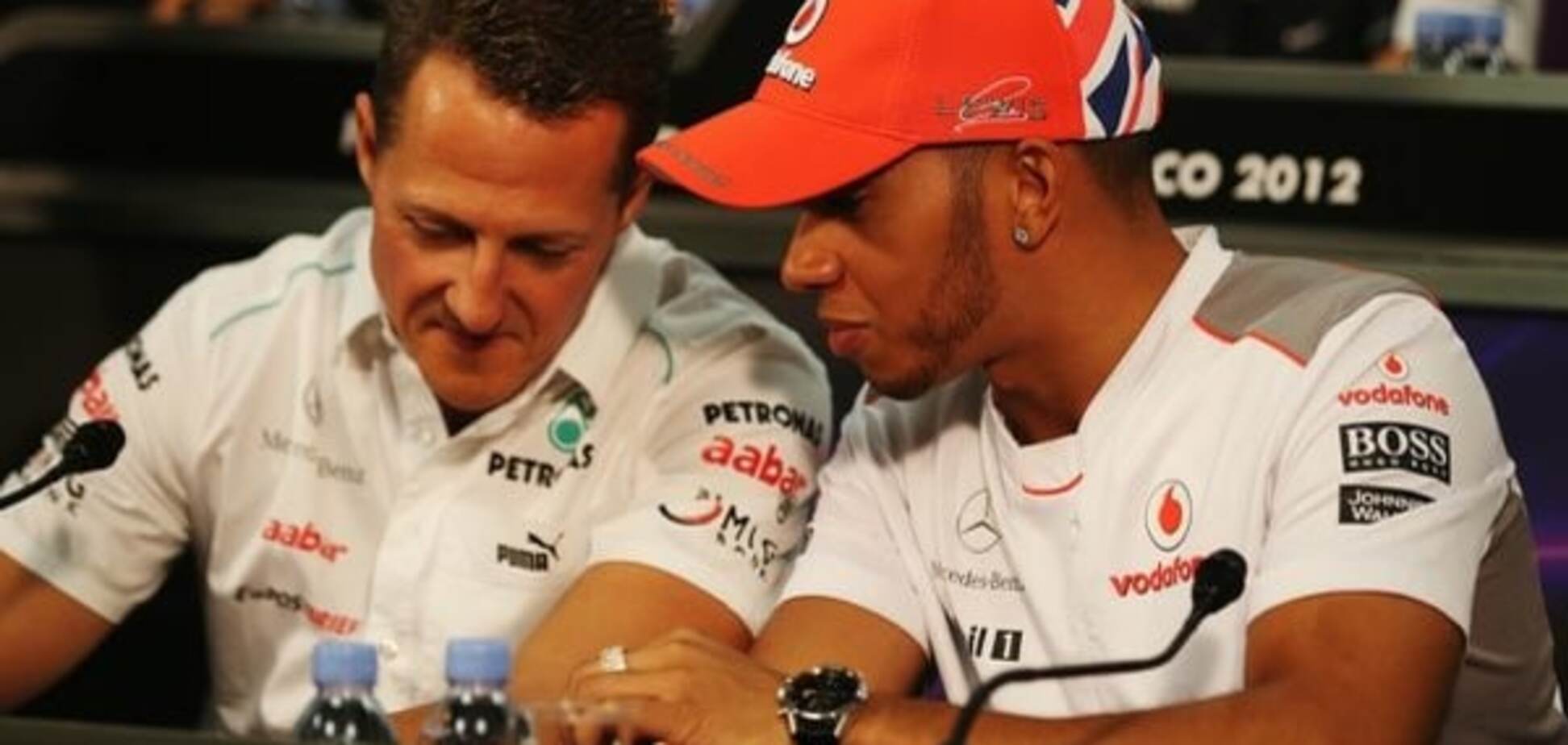 Шумахер и Хэмилтон