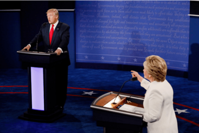 Трамп и Клинтон