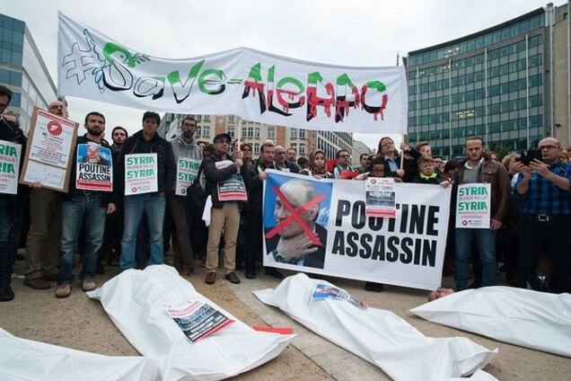 Мітинг проти Путіна