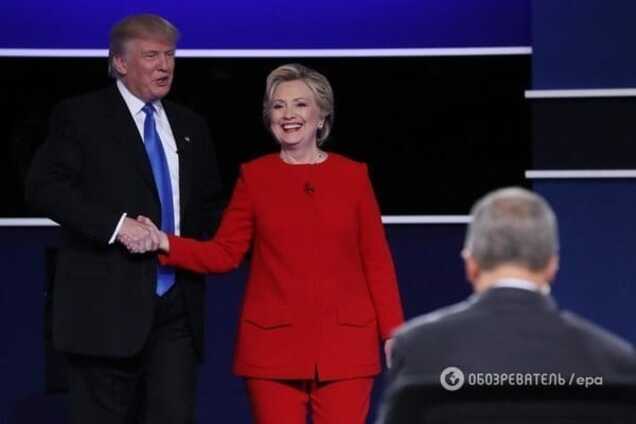 Клинтон и Трамп