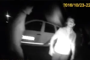 На Львовщине родственники пьяного водителя напали на полицейских с палками