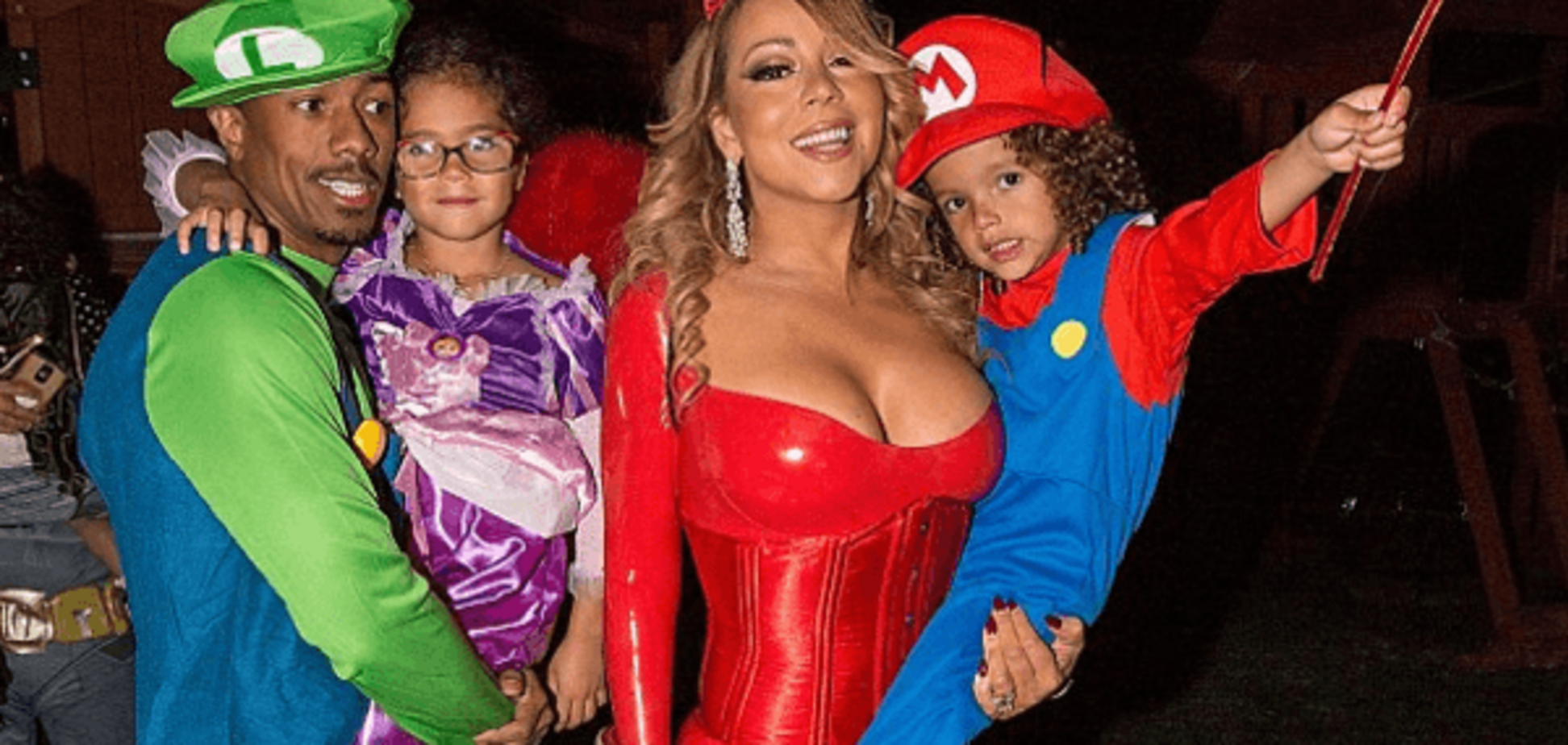 Мэрайя Кэри с детьми