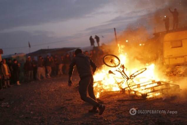 Пожар в джунглях Кале