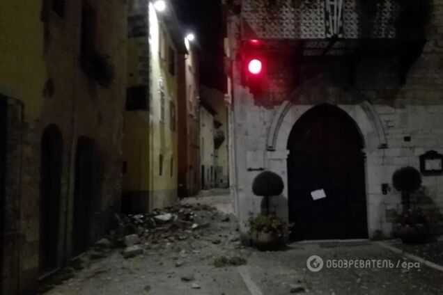 В Італії стався землетрус магнітудою 5,4