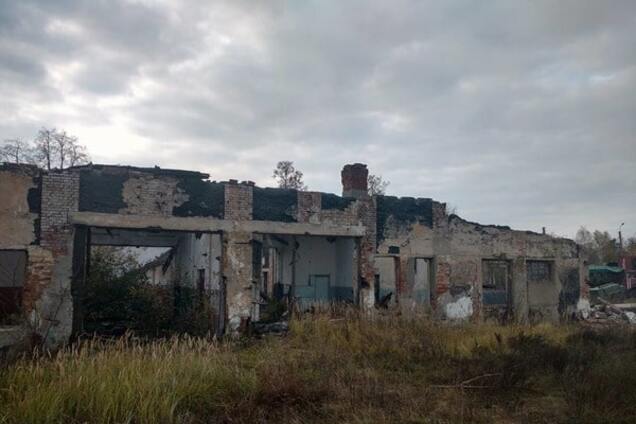 Недостроенные казармы в Глухове