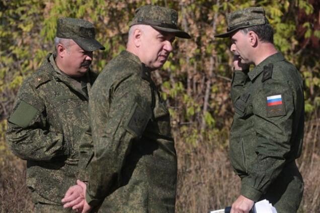 Российские военные на Донбассе