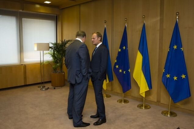 Петр Порошенко и Дональд Туск