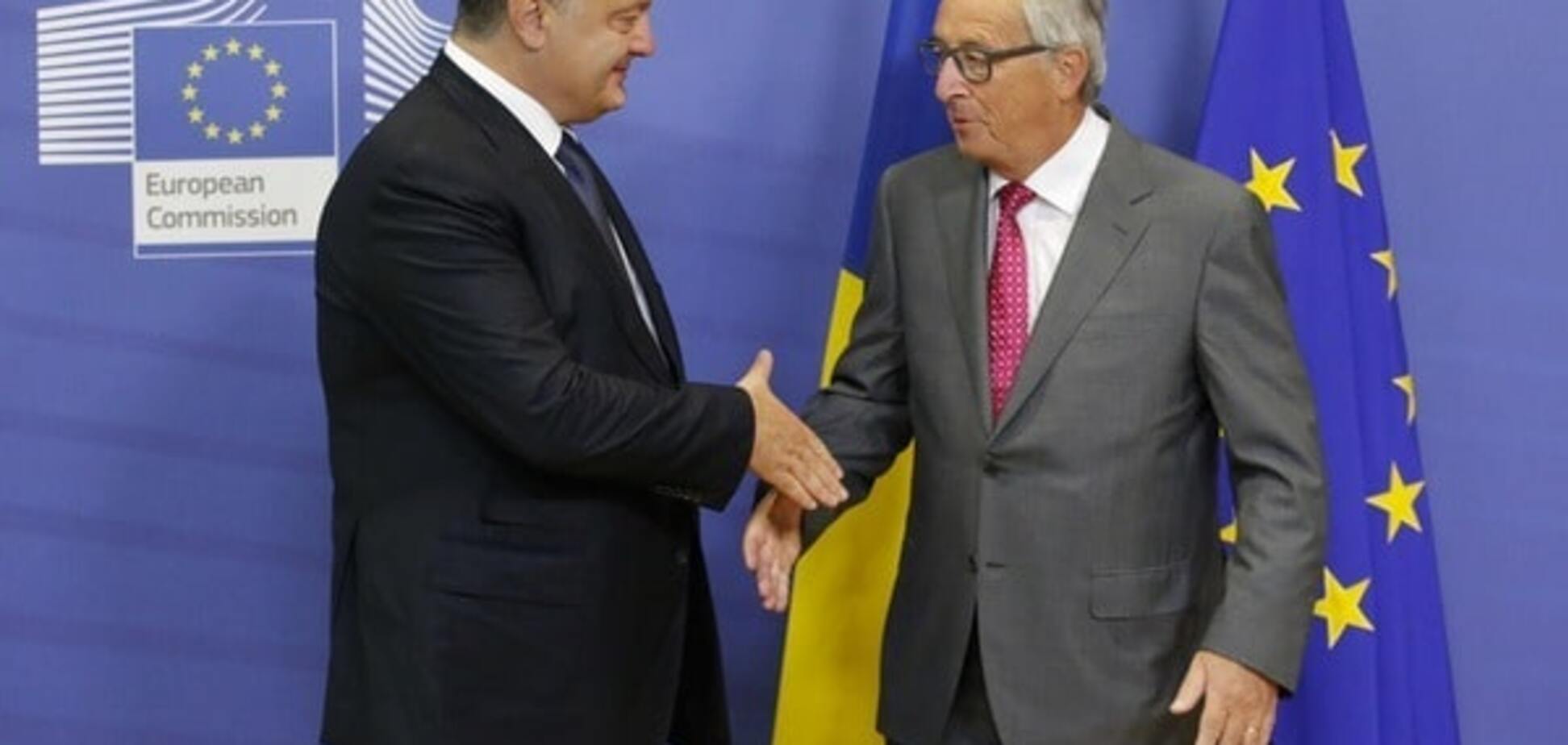 Порошенко и Юнкер