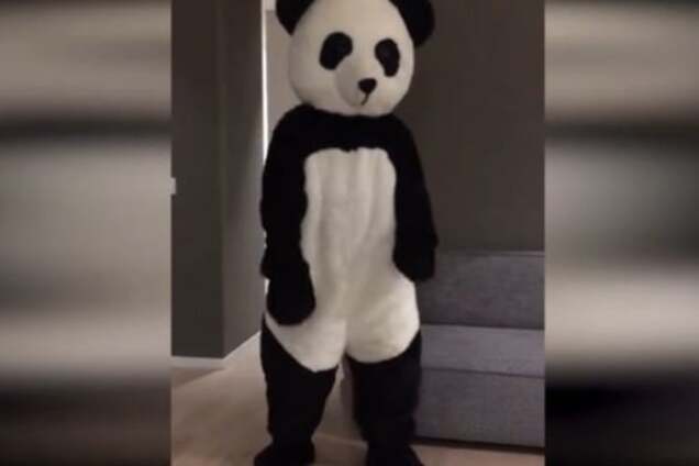 Парень в костюме панды поимел ее Парень в костюме панды поимел ее
