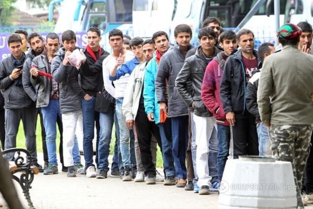 Сирийские мигранты