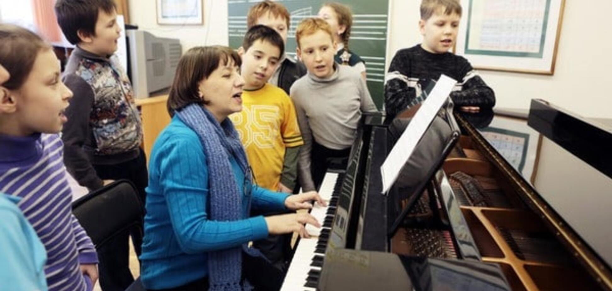 Урок музыки в школе