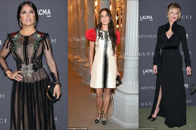 Сальма Хайек, Деми Мур и Мелани Гриффит