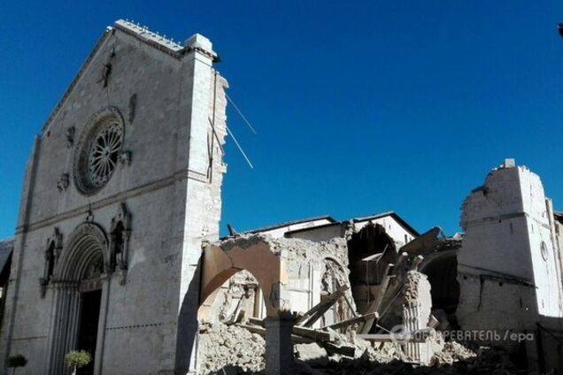 Землетрясение в Италии