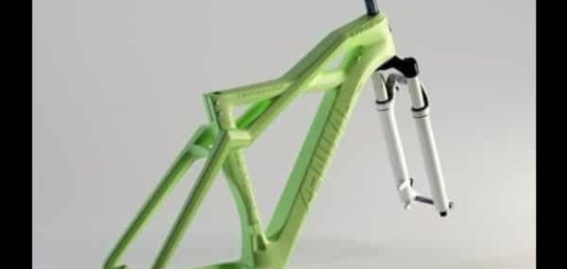 Горный велосипед с 3D-печатной рамой