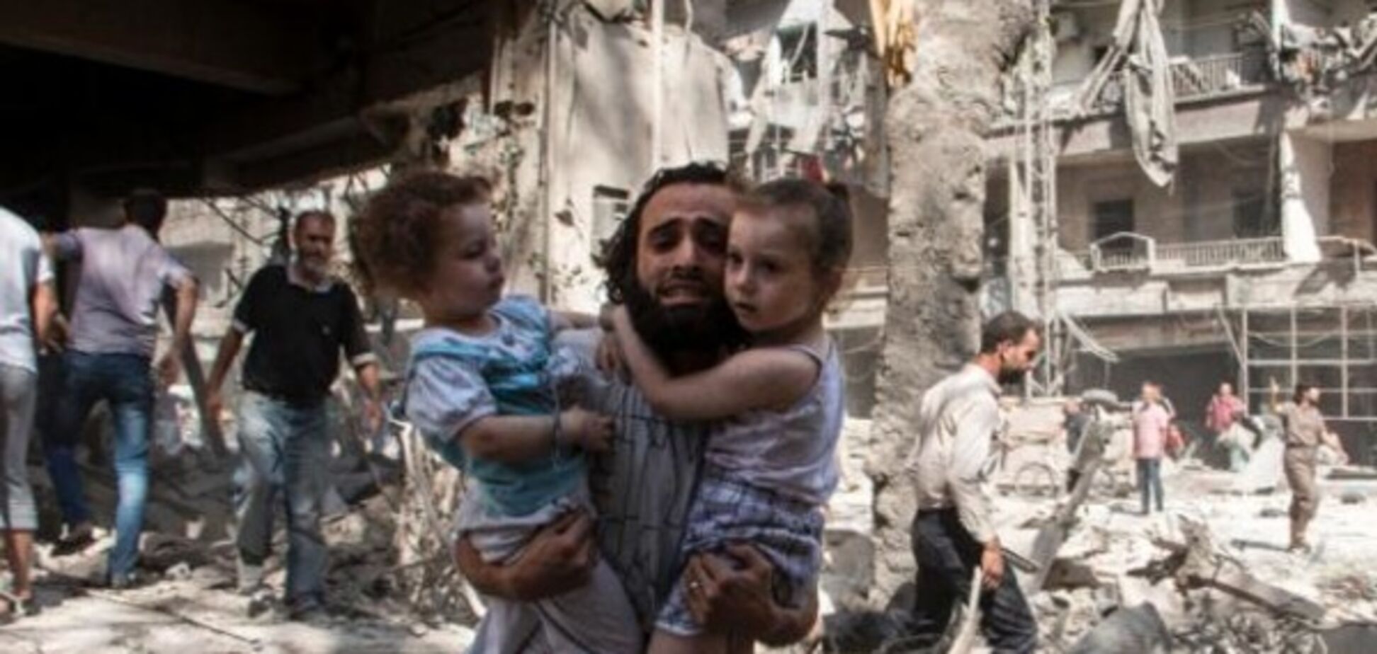 бомбардировки Сирия