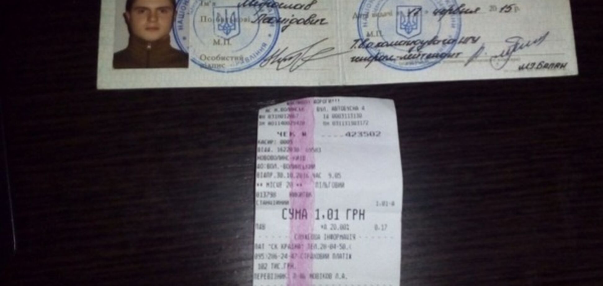 Посвідчення та квиток ветерана АТО