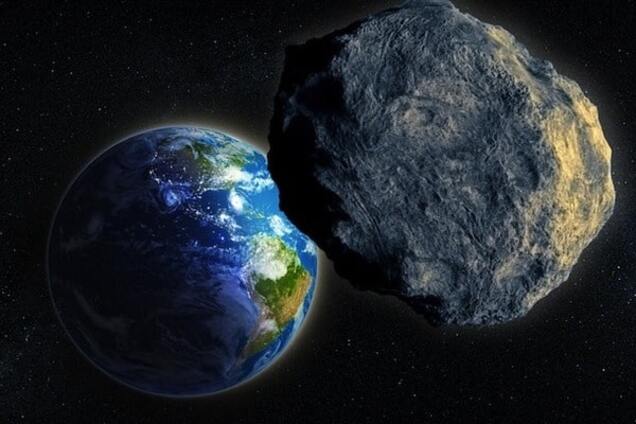 Земля и астероид