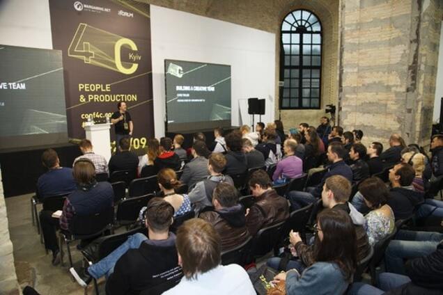 На конференции 4C: Kyiv собрались разработчики игр со всего мира