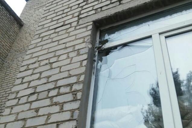 Обстрел школы