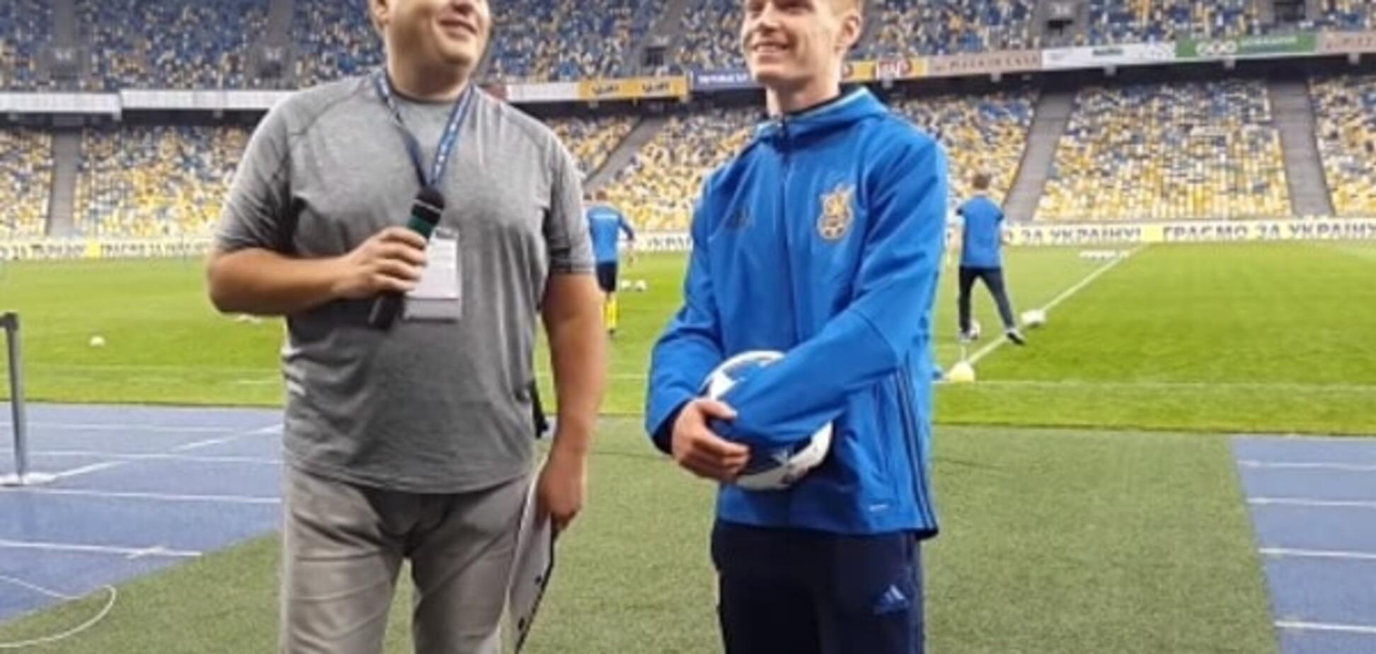 Виктор Цыганков сборная Украины