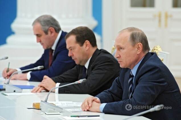 Владимир Путин и Дмитрий Медведев