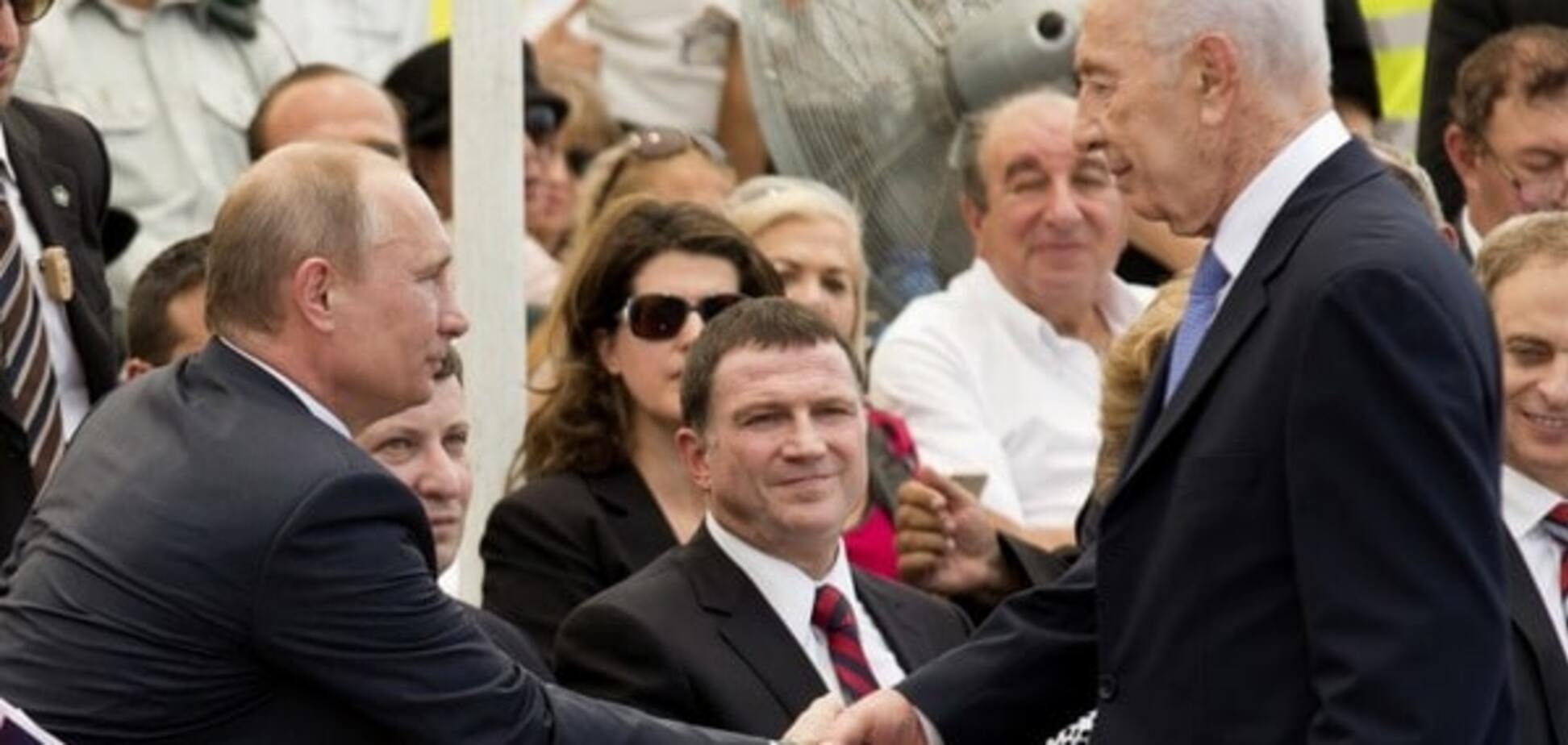 Владимир Путин, Шимон Перес