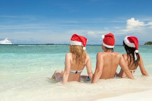 Новый год на море