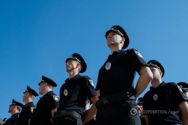 Украинские полицейские