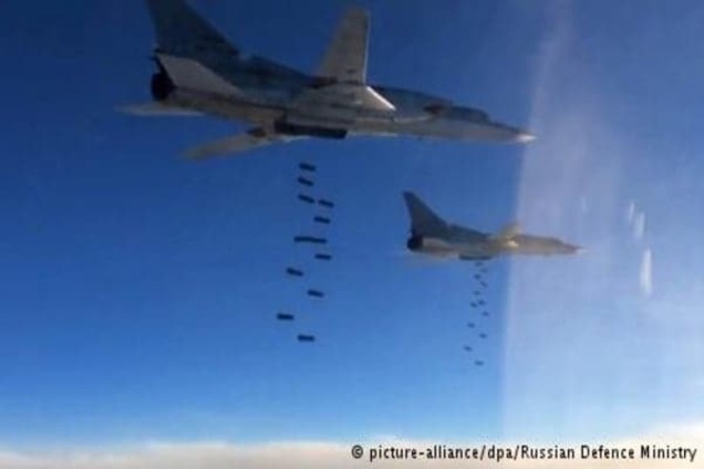 Российские бомбардировки Сирии