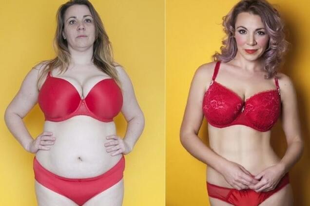 Хизер Джонс до и после похудения