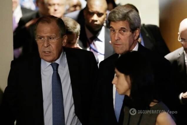 Сергей Лавров и Джон Керри