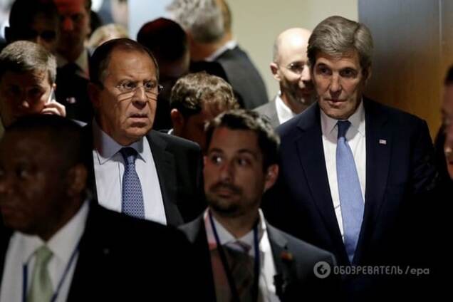Сергей Лавров и Джон Керри