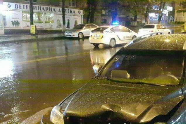 Масштабное ДТП в Киеве