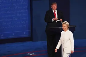 Дональд Трамп и Хиллари Клинтон