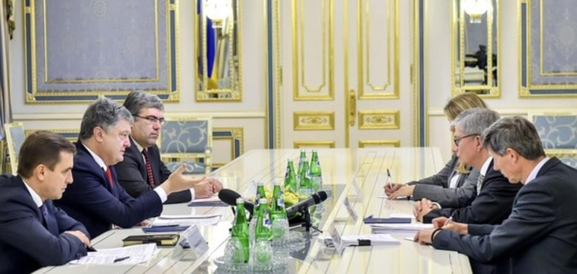 Порошенко провел встречу с Президентом Всемирного Конгресса Украинцев