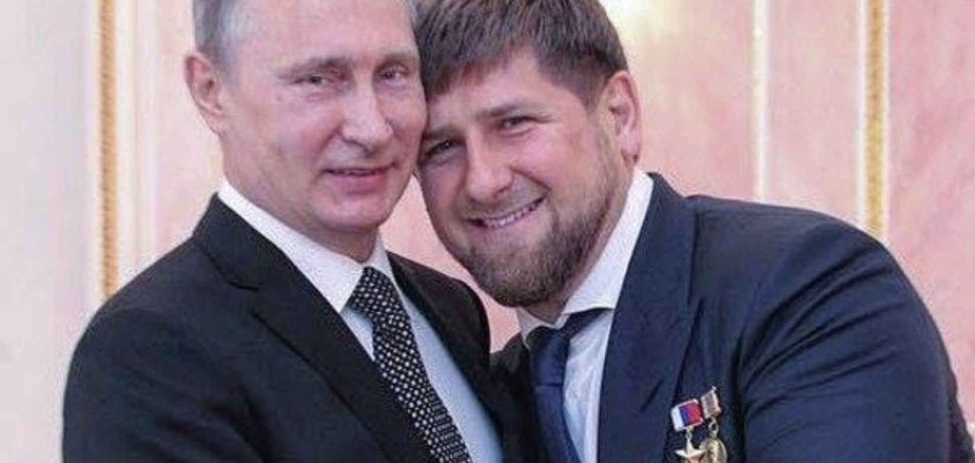 Владимир Путин и Рамзан Кадыров