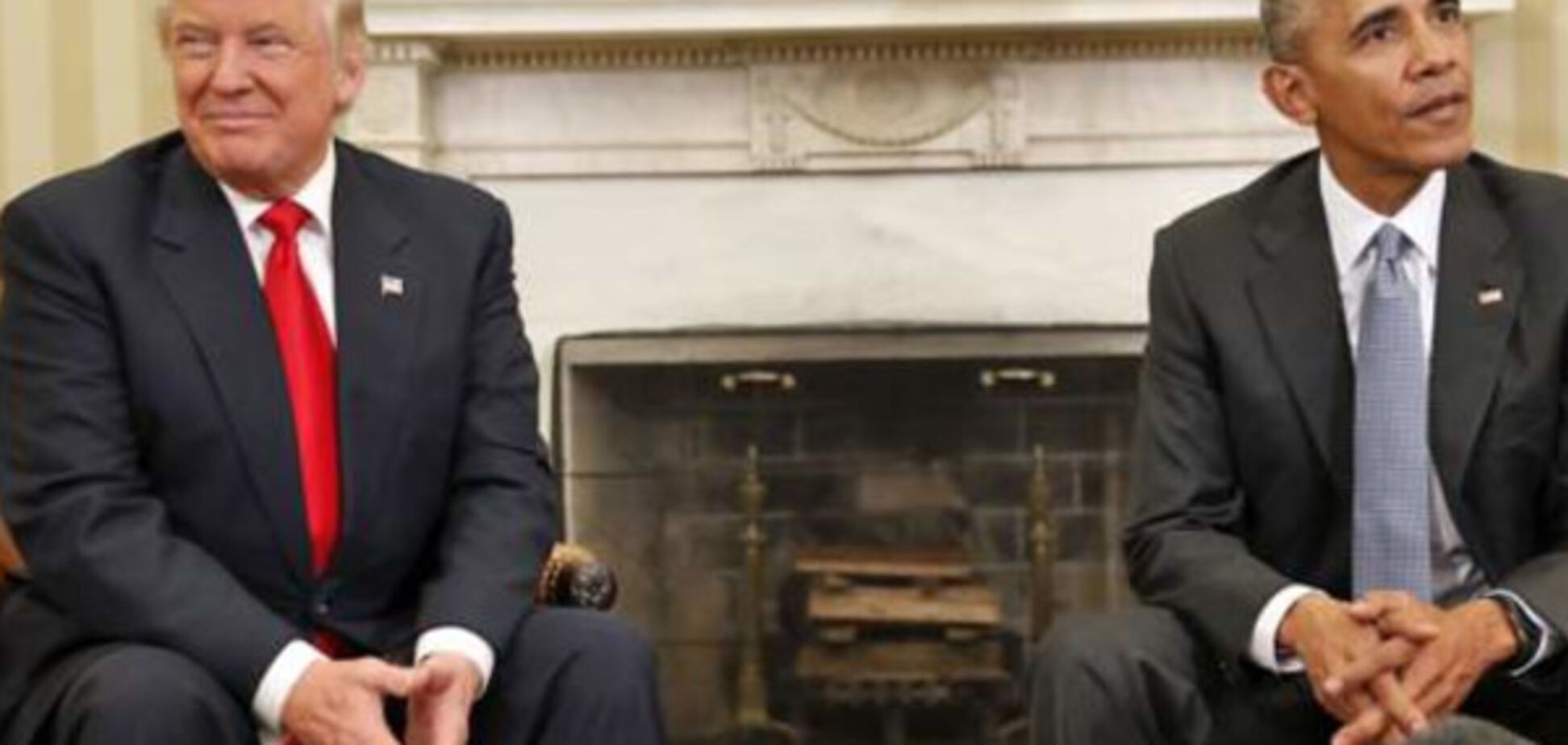 Дональд Трамп и Барак Обама