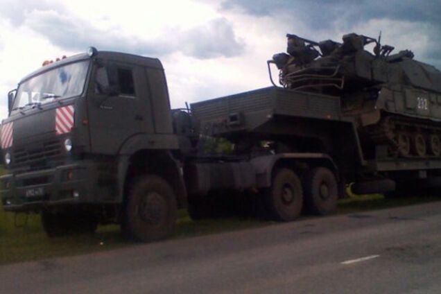 Система \'Бук\' на тягаче