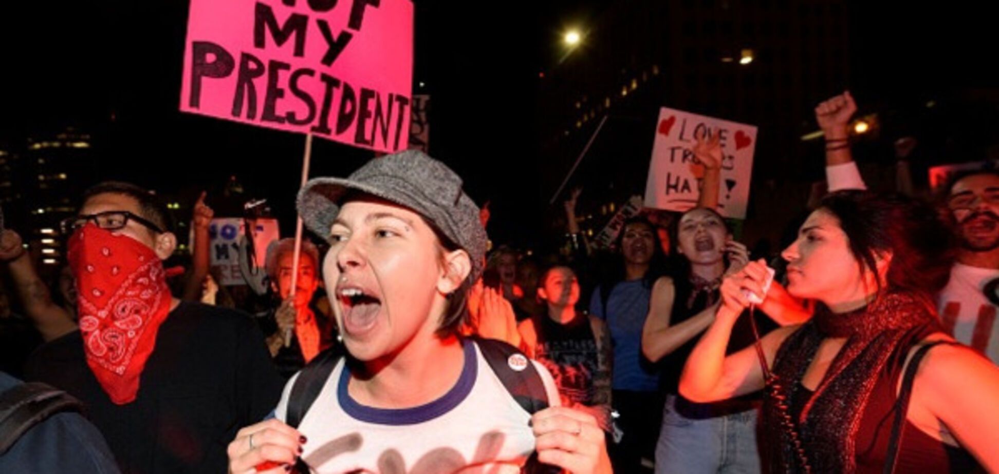 сша протест трамп выборы