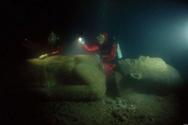 Затопленный древний египетский город