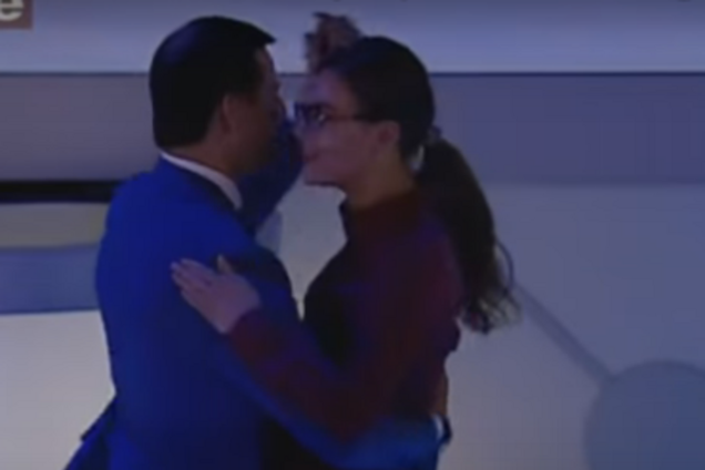 Анастасия Деева и Олег Ляшко